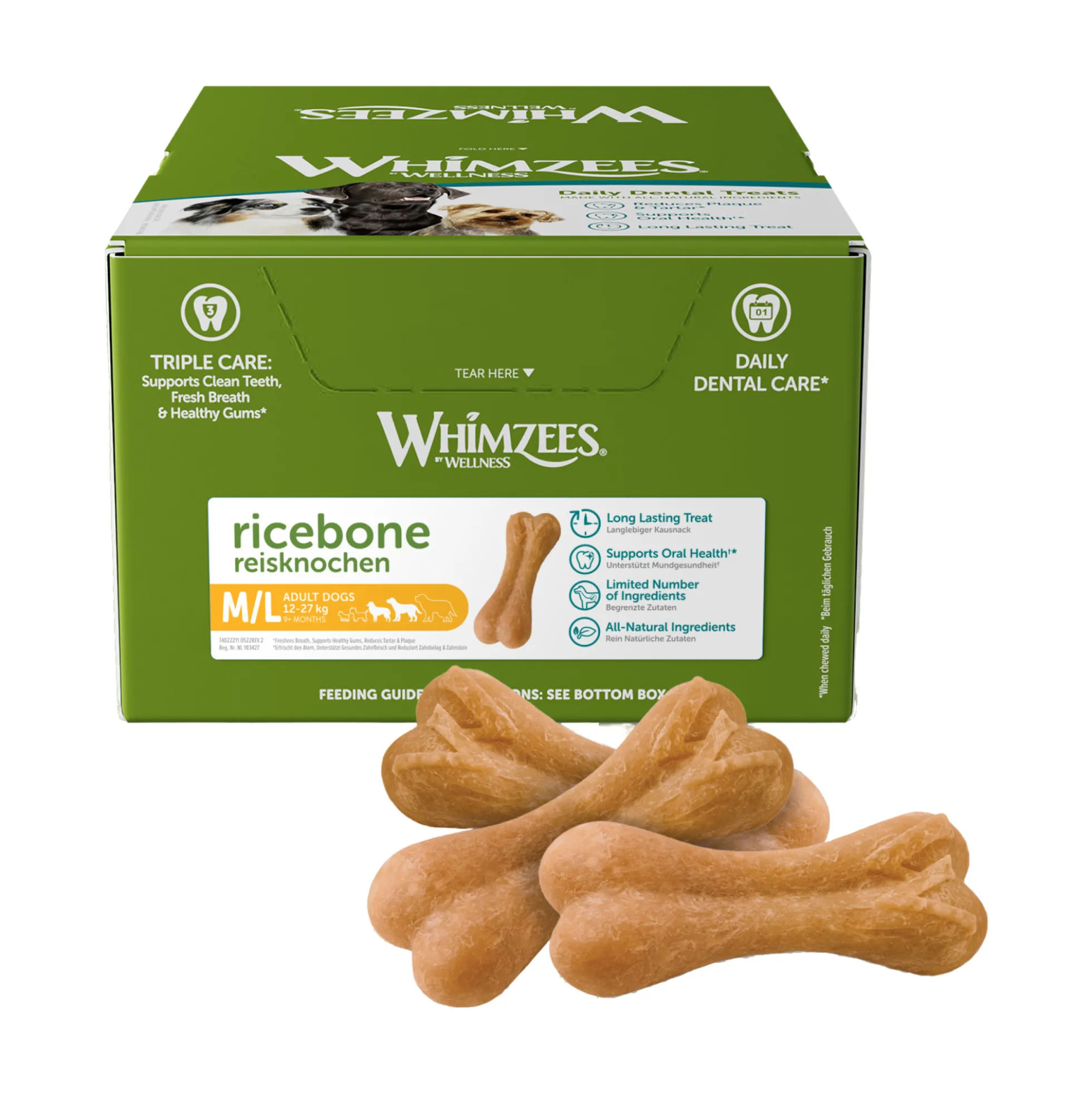 Whimzees 1-pack Ricebone