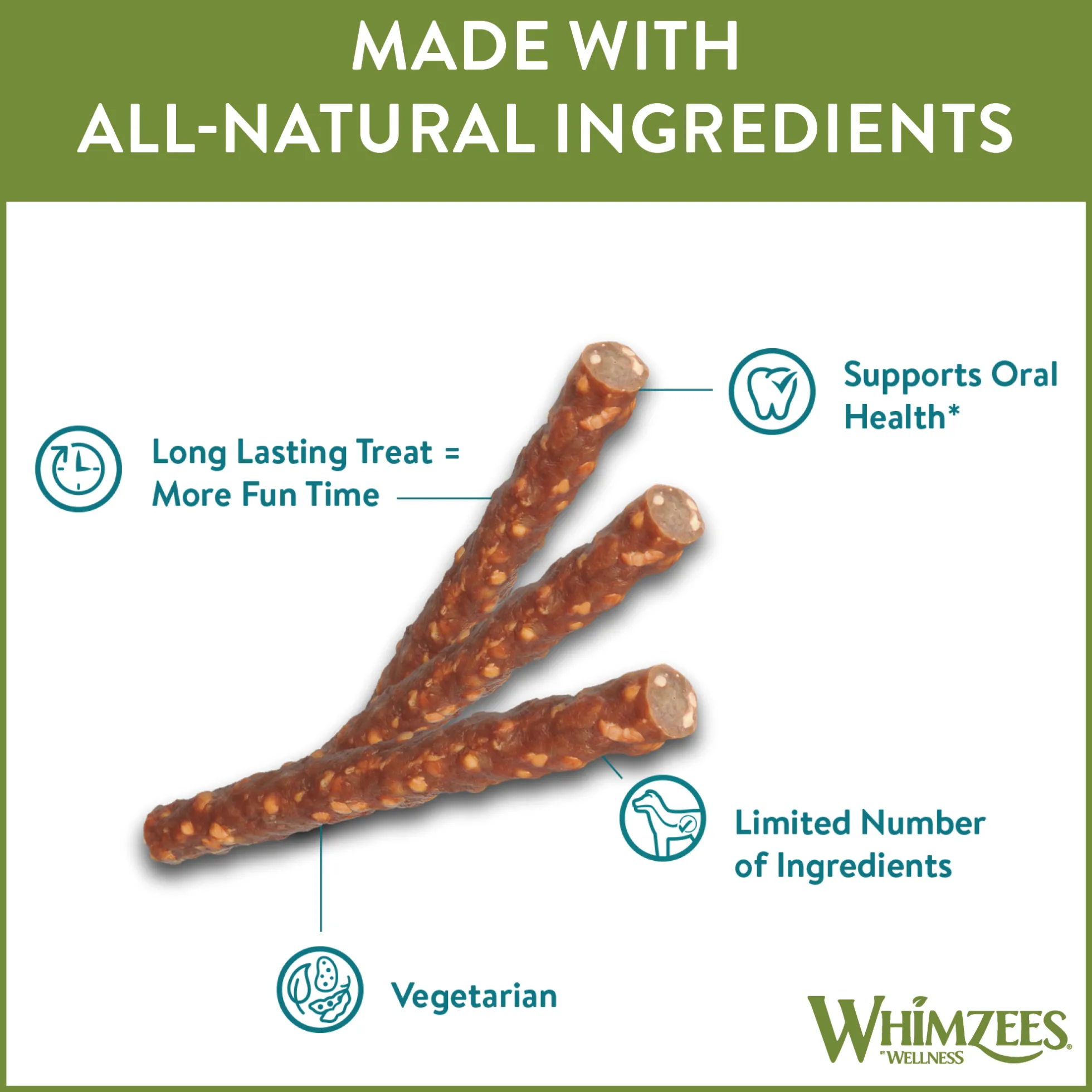 Whimzees Veggie Sausage