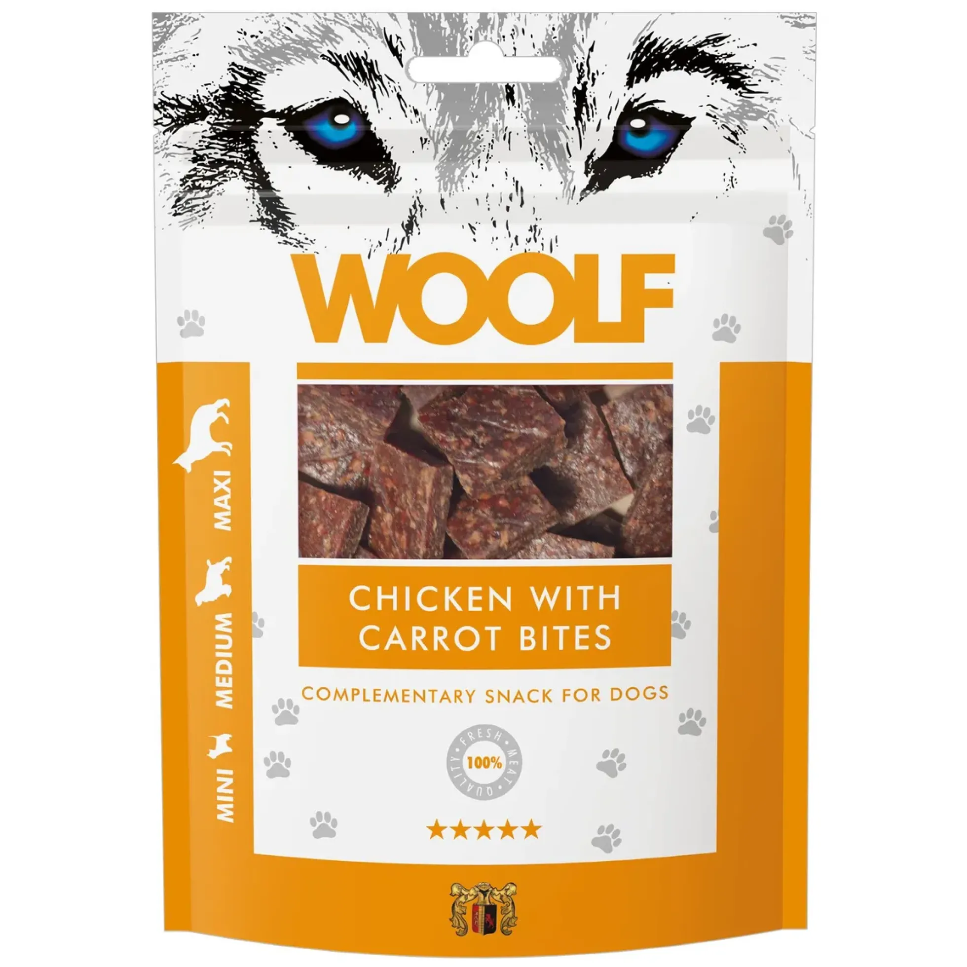 WOOLF Classics Chicken with Carrot bites