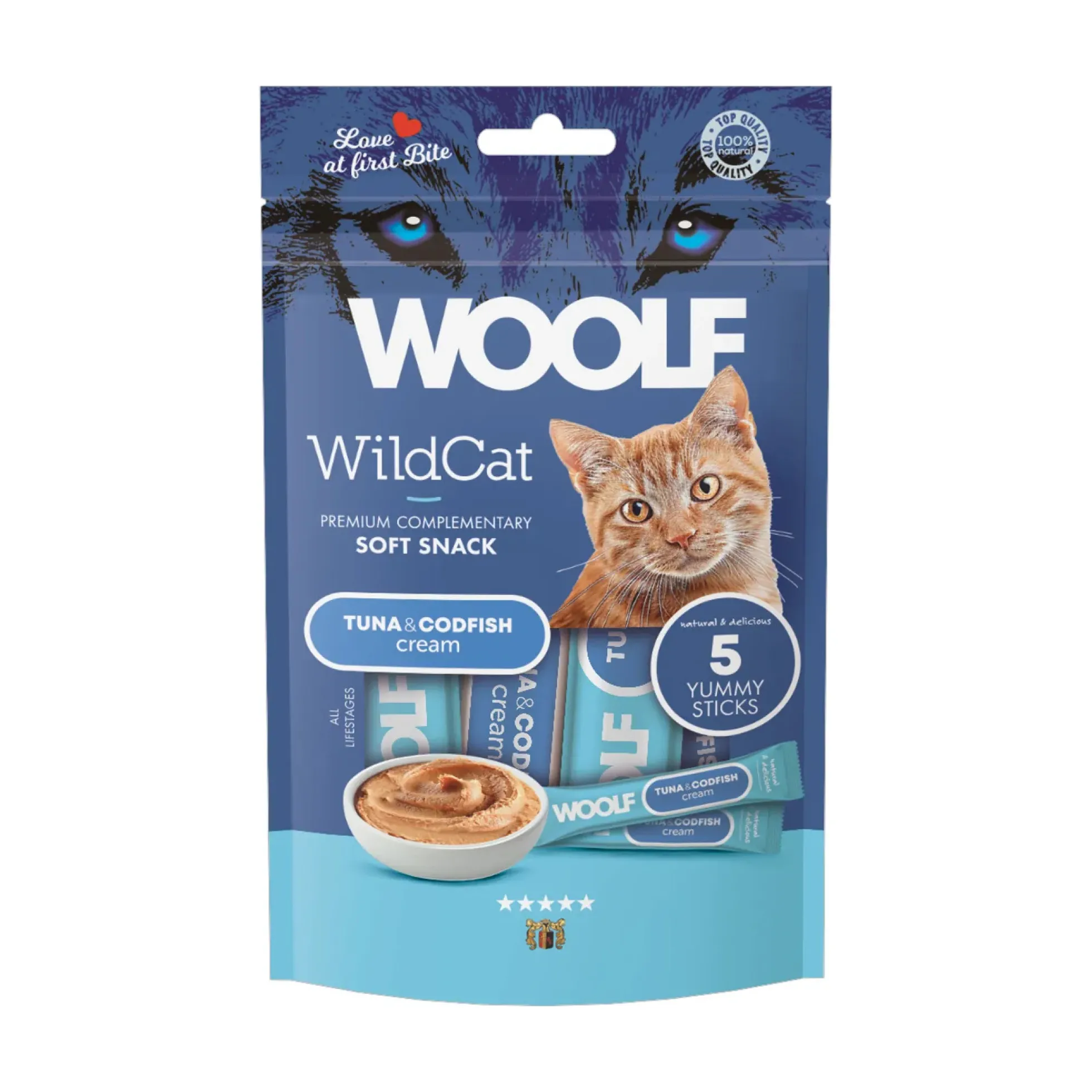 WOOLF Wildcat Cream Tuna & Codfish