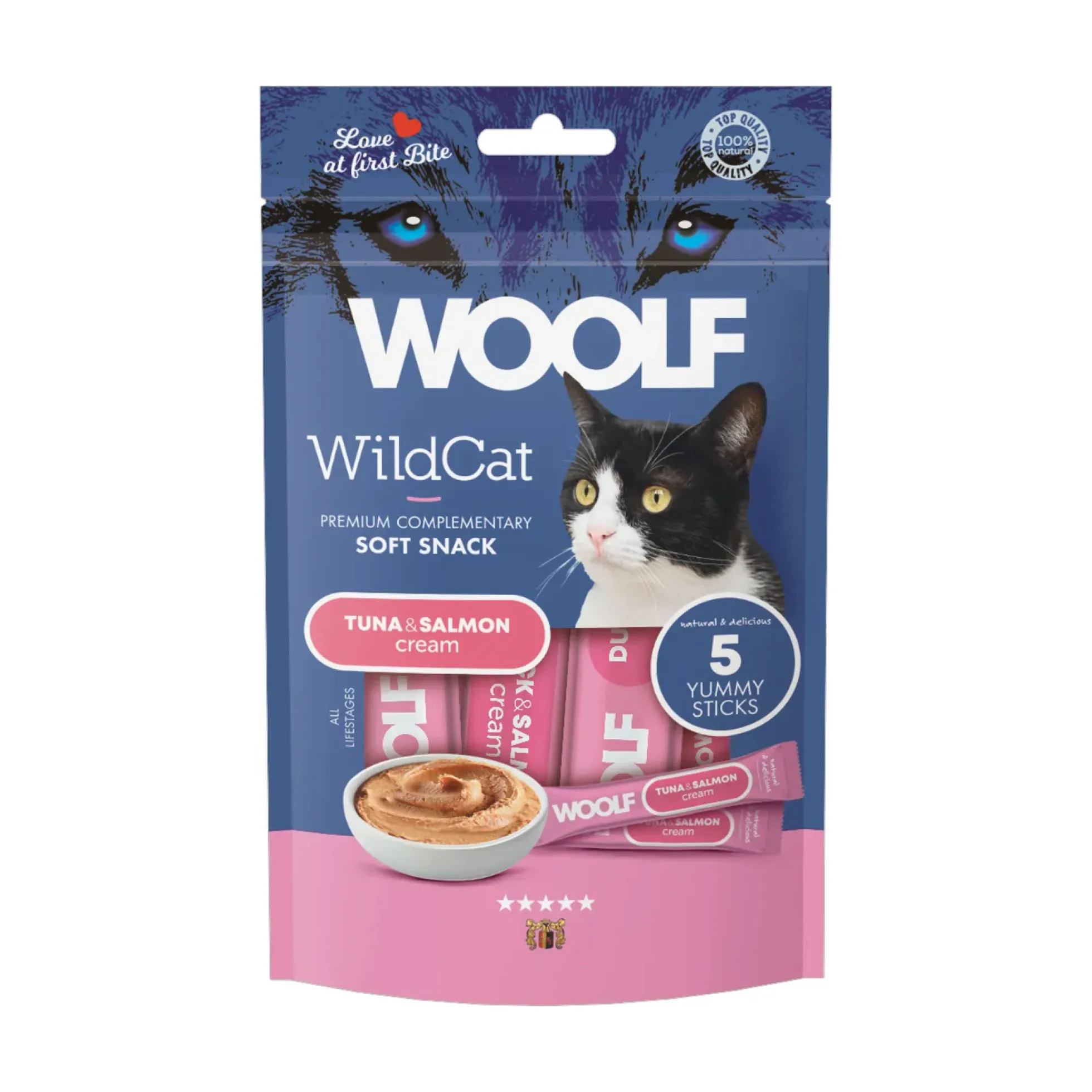 WOOLF Wildcat Cream Tuna & Salmon