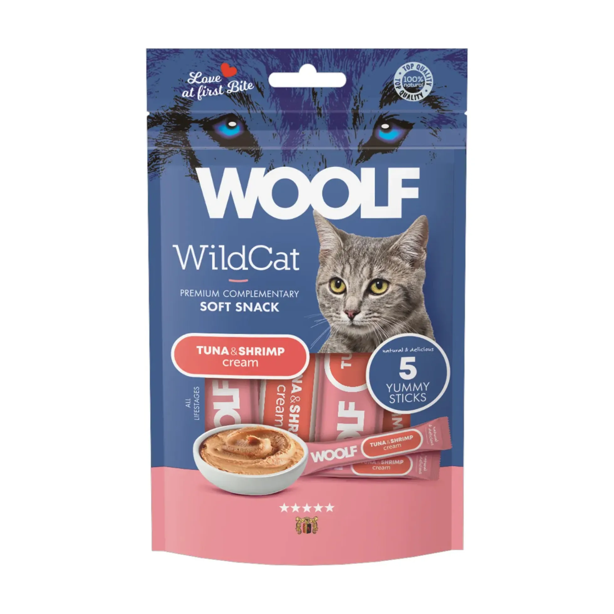 WOOLF Wildcat Cream Tuna & Shrimp