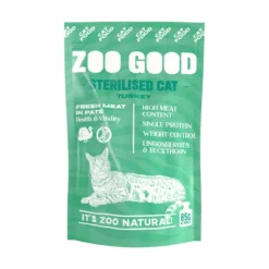 ZOO GOOD Cat Adult Pouch Turkey Sterilized