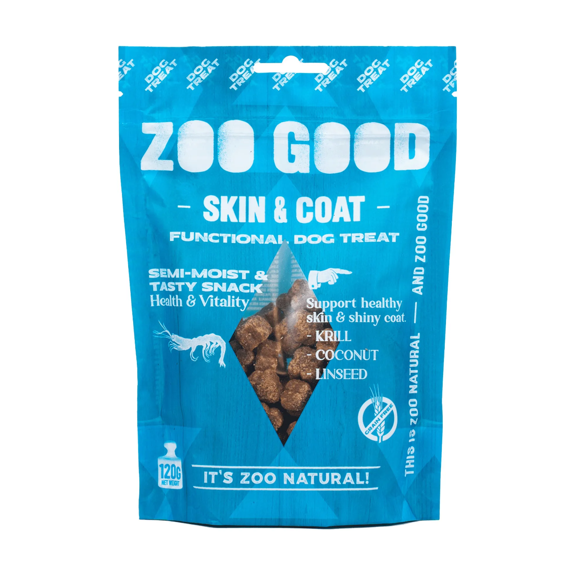 ZOO GOOD Functional Dog Treats Skin & Coat