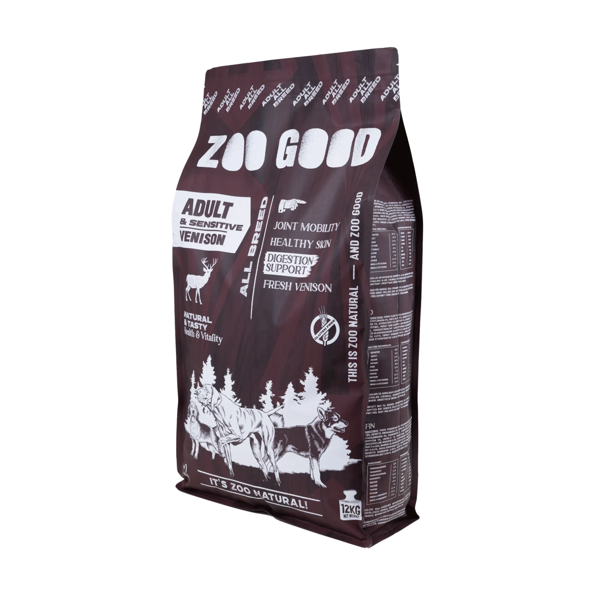 ZOO GOOD Venison Adult Sensitive Adult All Breed